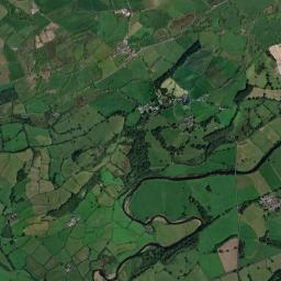 Aberglasney, Main Entrance (NE-bound, Unmarked) Satellite Map