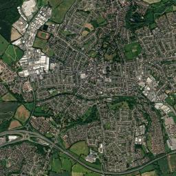 Braintree High Resolution Satellite Map