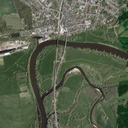 Roßlau High Resolution Satellite Map