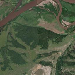 Kholbon High Resolution Satellite Map