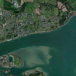 Cobh High Resolution Satellite Map