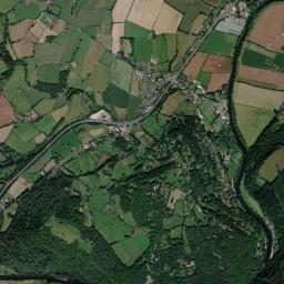 A40, Ross-on-Wye, Herefordshire HR9, UK Satellite Map
