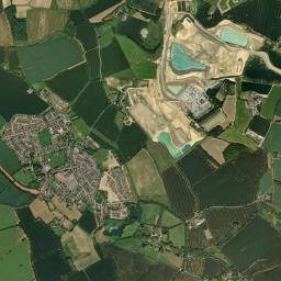 Silver End High Resolution Satellite Map