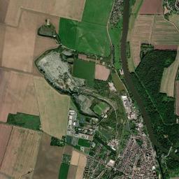 Nienburg/Saale High Resolution Satellite Map