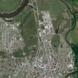 Dessau High Resolution Satellite Map