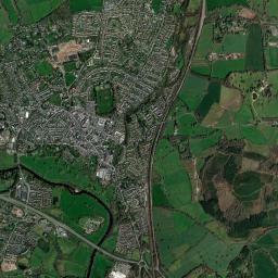 9 Avenue Crescent, Abergavenny, Monmouthshire Satellite Map