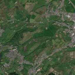 Cross Hands High Resolution Satellite Map