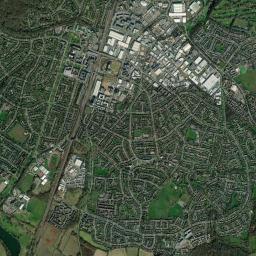 Welwyn Garden City High Resolution Satellite Map