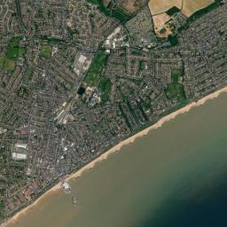 Clacton-on-Sea High Resolution Satellite Map