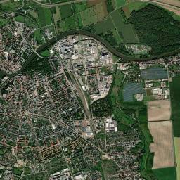 Bernburg High Resolution Satellite Map