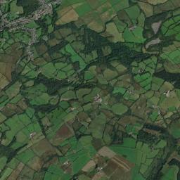 Pontyberem High Resolution Satellite Map