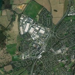 16 Bishops Rise, Hatfield, Hertfordshire AL10, UK Satellite Map