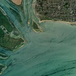 West Mersea High Resolution Satellite Map