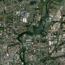 Cottbus High Resolution Satellite Map