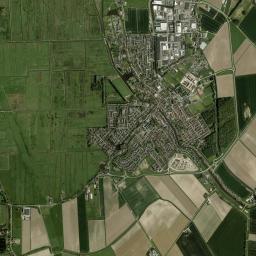 Strijen High Resolution Satellite Map