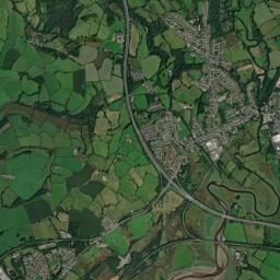 M4, Pontarddulais, Swansea SA4, UK Satellite Map