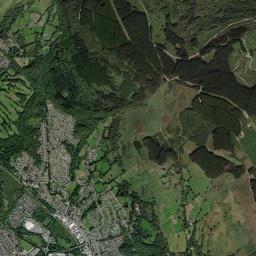 Cwmbach High Resolution Satellite Map