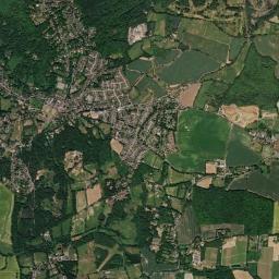 Danbury High Resolution Satellite Map