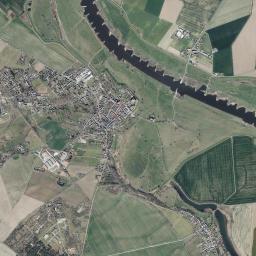 Pretzsch High Resolution Satellite Map