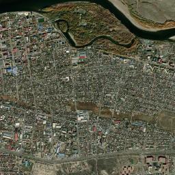 Kyzyl High Resolution Satellite Map