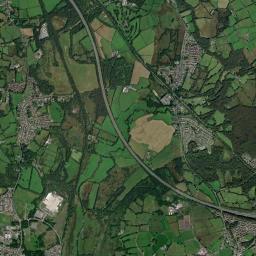 Pontlliw High Resolution Satellite Map