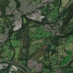 Clydach High Resolution Satellite Map