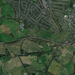 Potters Bar High Resolution Satellite Map