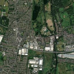 Waltham Abbey High Resolution Satellite Map