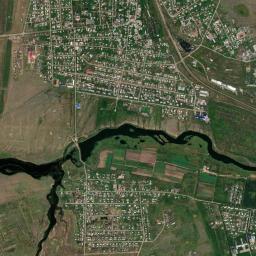 Shortandy High Resolution Satellite Map