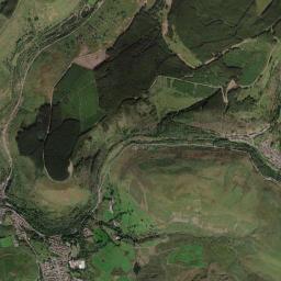 Blaengwynfi High Resolution Satellite Map