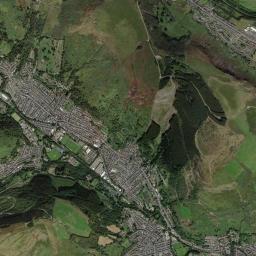 Rhondda Cynon Taf High Resolution Satellite Map