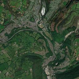 1 Bryn-Deri Terrace, Newbridge, Newport Satellite Map