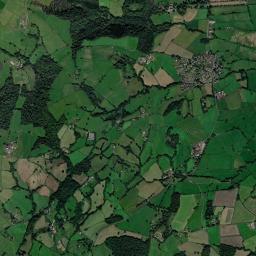 Llangybi High Resolution Satellite Map