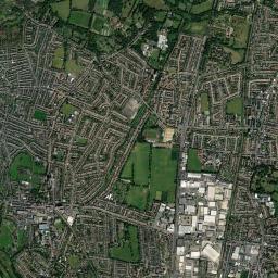 Enfield Town High Resolution Satellite Map
