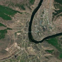 Darasun High Resolution Satellite Map