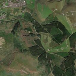 Croeserw High Resolution Satellite Map