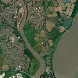 Chepstow High Resolution Satellite Map