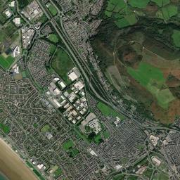 Port Talbot High Resolution Satellite Map