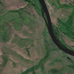 Bol’shaya Tura High Resolution Satellite Map