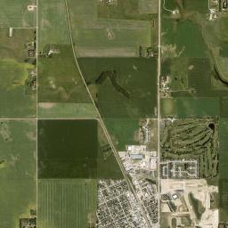 Carstairs High Resolution Satellite Map