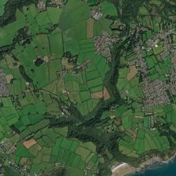 Bishopston High Resolution Satellite Map
