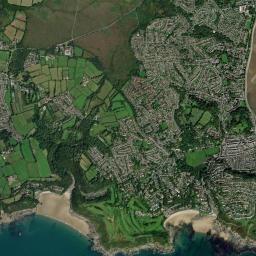 City and County of Swansea High Resolution Satellite Map