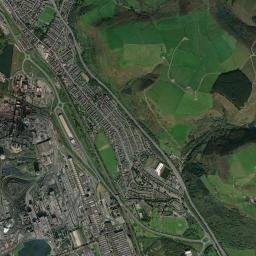 Taibach High Resolution Satellite Map