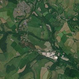Pont Rhyd-y-cyff High Resolution Satellite Map