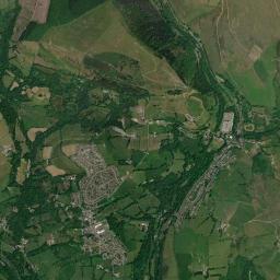 Betws High Resolution Satellite Map
