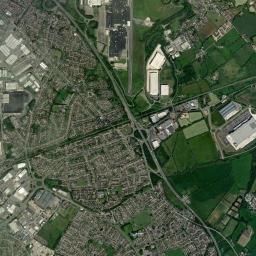 Borough of Swindon High Resolution Satellite Map