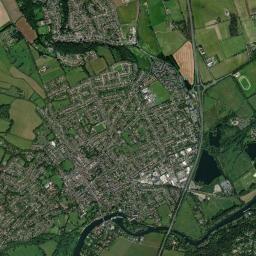 Marlow High Resolution Satellite Map