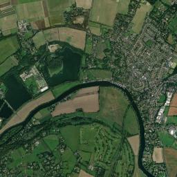 Bourne End High Resolution Satellite Map