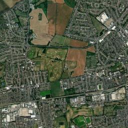 Chadwell Heath High Resolution Satellite Map