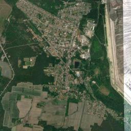 Welzow High Resolution Satellite Map